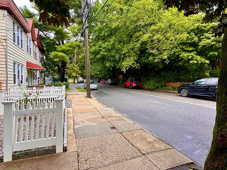 Available street parking