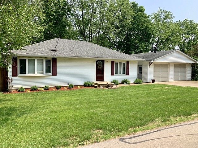 front with garage