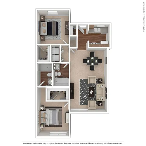 Floor plan Mosaic Plan C