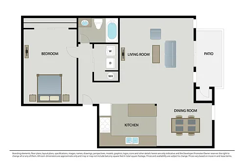 Floor plan Plan 1C