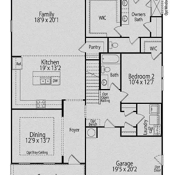 1st floor layout
