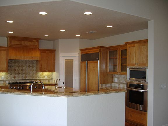 kitchen, cherry cabinets