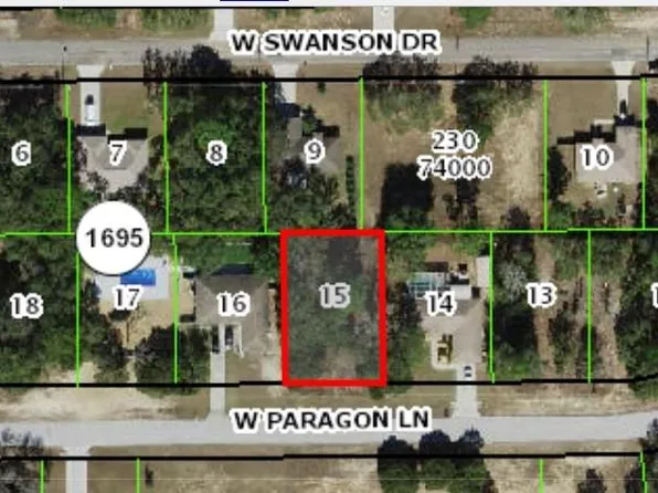 2059 W PARAGON LANE LOT 15, CITRUS SPRINGS, FL 34434