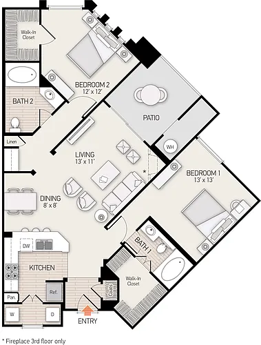 Floor plan Plan G