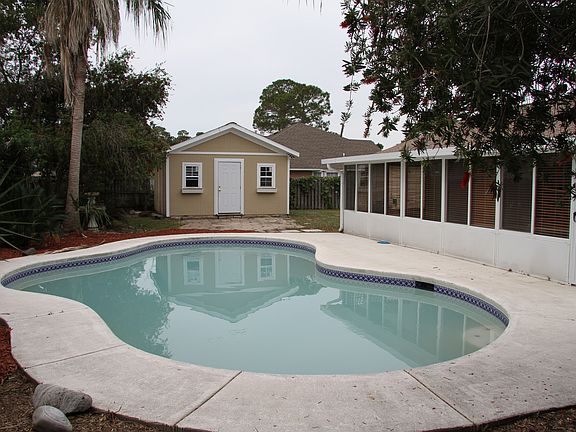 Backyard inground pool