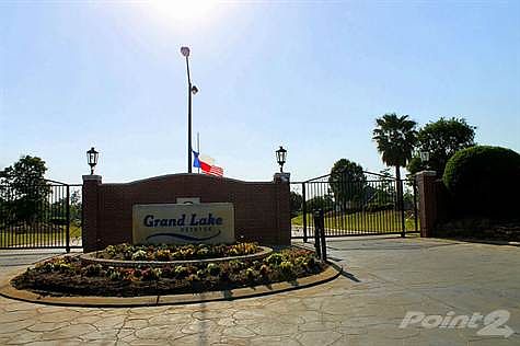 Entrance to Grand Lake Estates. Gated community