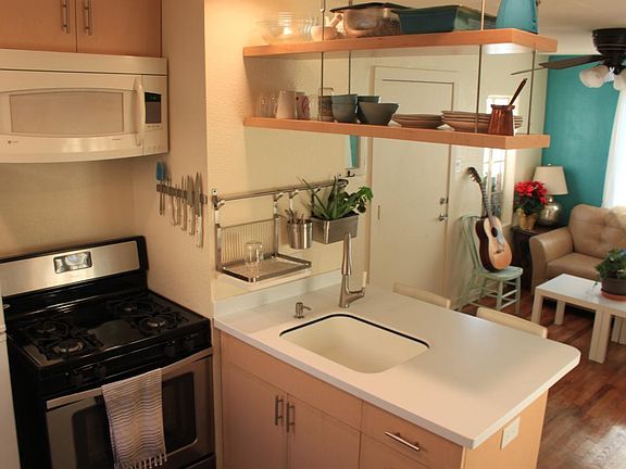Includes brand new stainless steal stove.