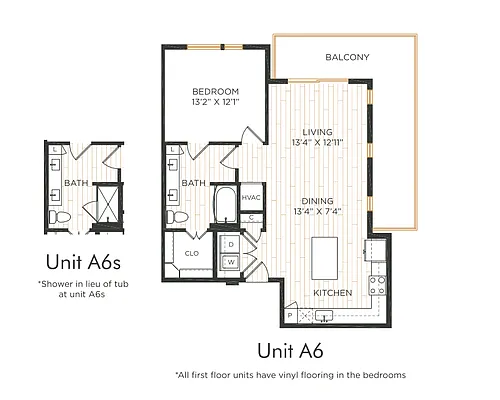 Floor plan A6