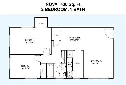 Floor plan Nova