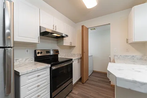 Floor plan One Bedroom with Den