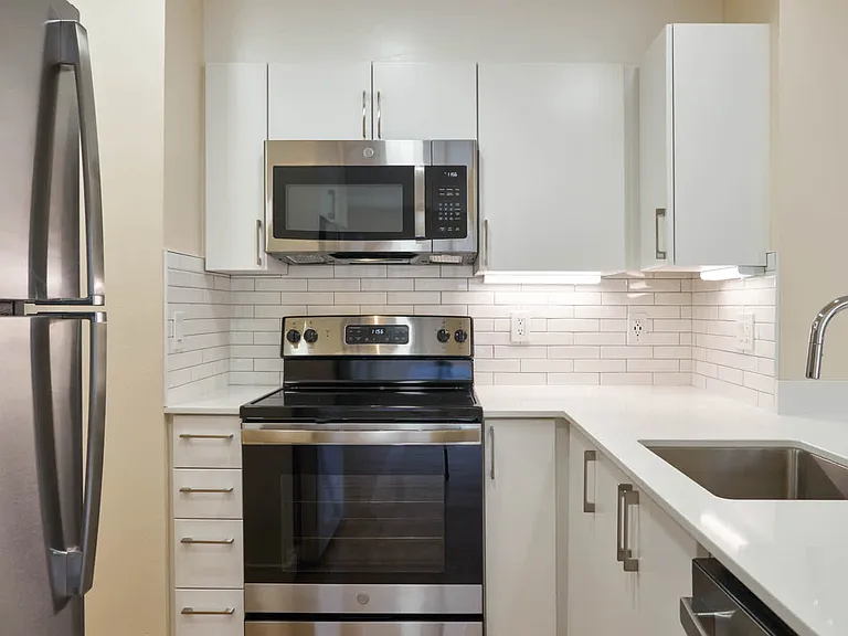 Kitchen with Stainless Steel Appliances
