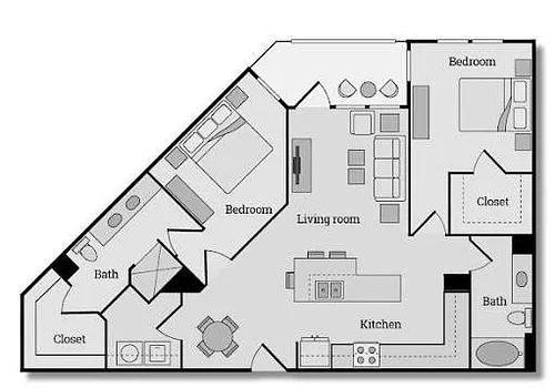 Floor plan B2