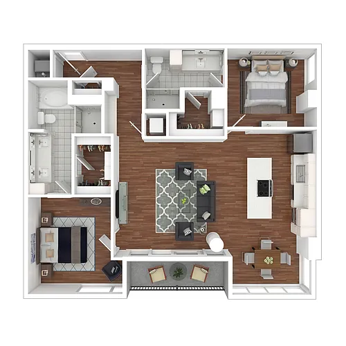 Floor plan B6