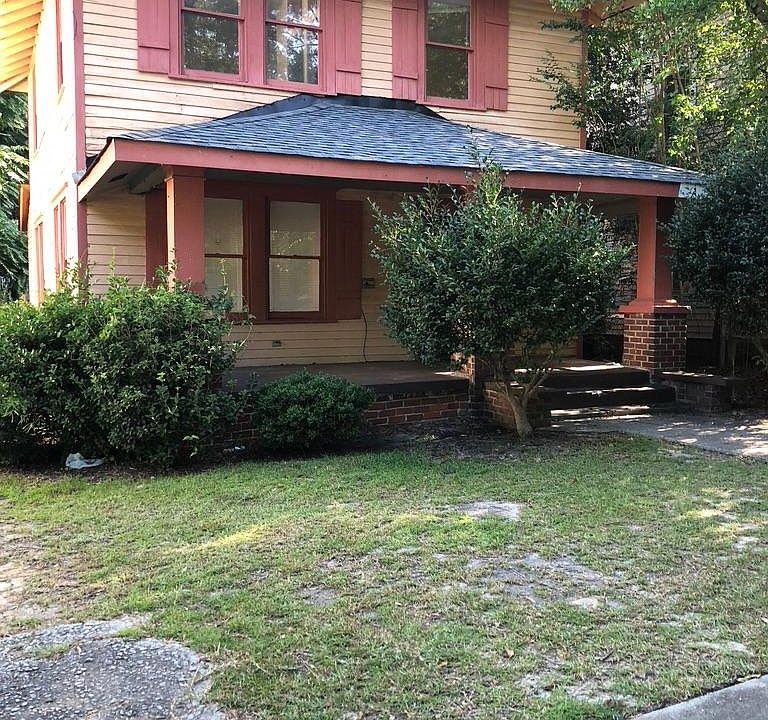 Front of house from the side