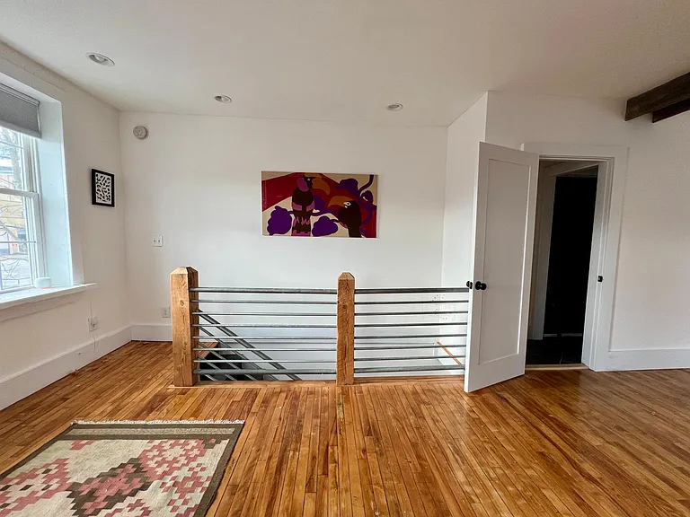 Office space, with built-in murphy bed and closets.