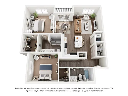Floor plan The Wilcox