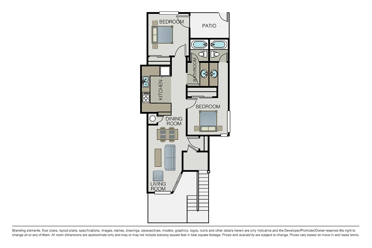 Floor plan Plan 2C