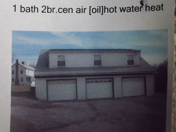 1 bath 2 br oil heat