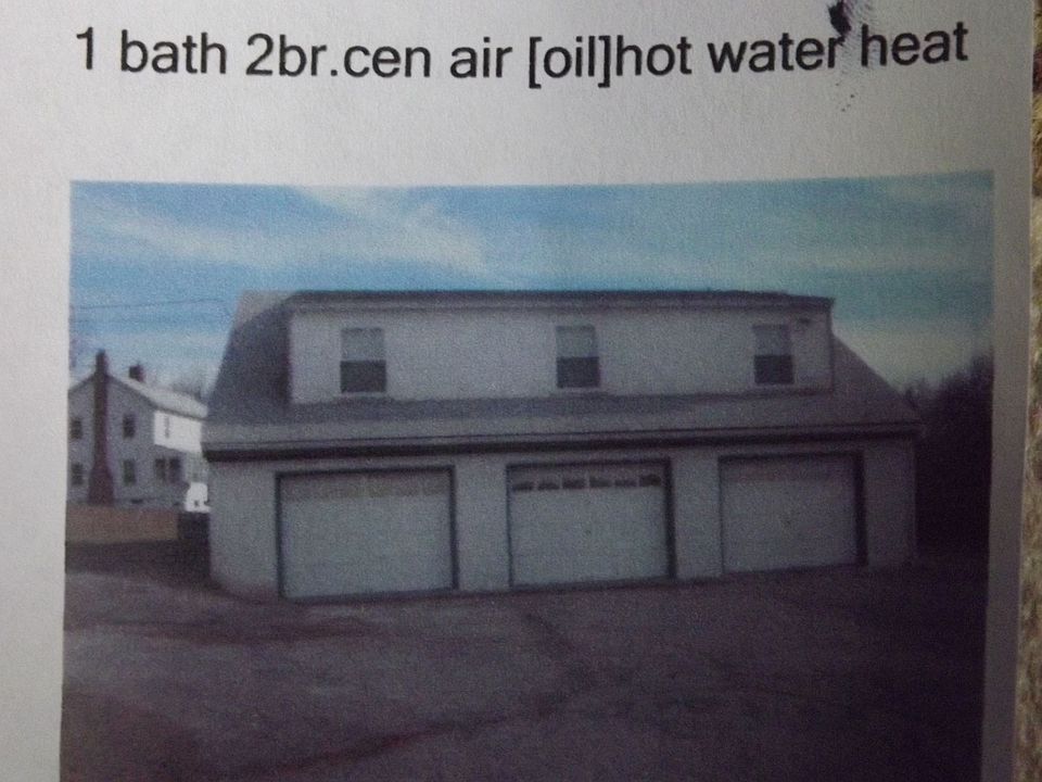 1 bath 2 br oil heat