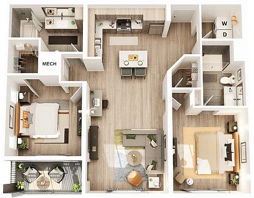 Floor plan Crescent