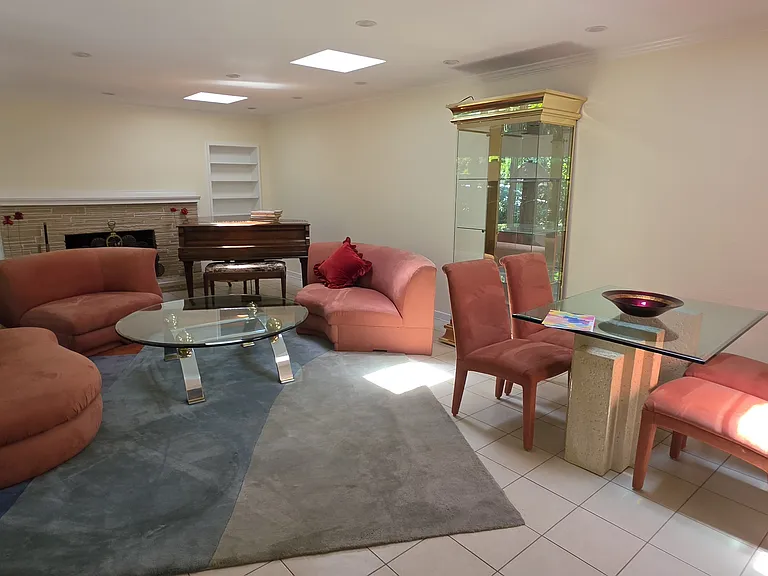 Living Room with Grand Piano / Dining Area