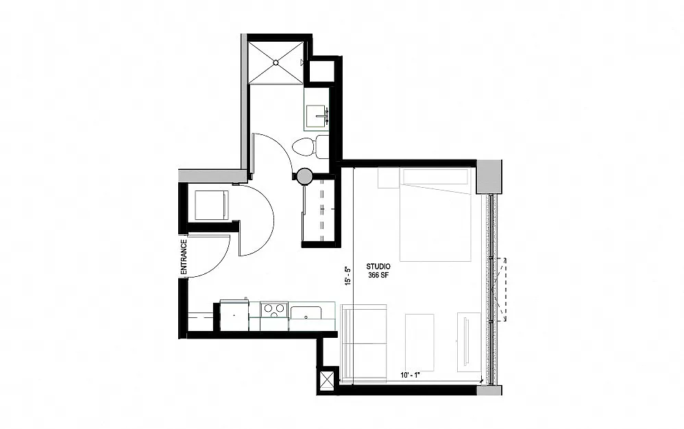 Floor plan A18