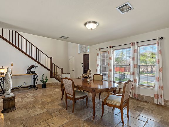 Dining area open to family room