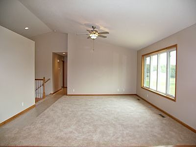 Living room with picture window