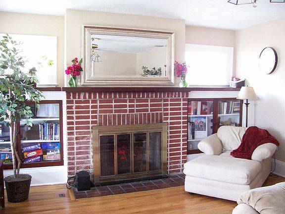 Wood-burning Fireplace