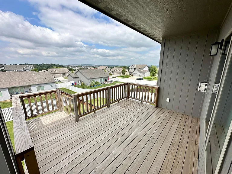 Back deck