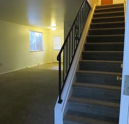 Entering from front door