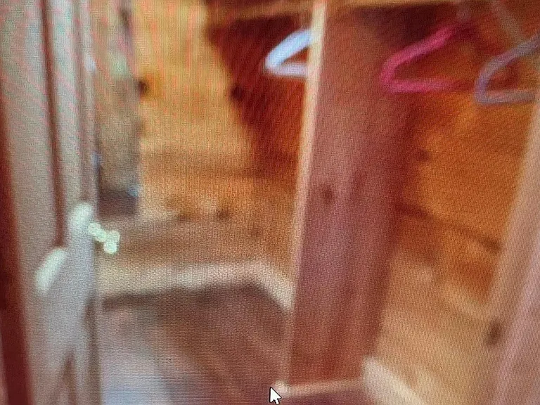 large closets in both upstairs and downstairs masters