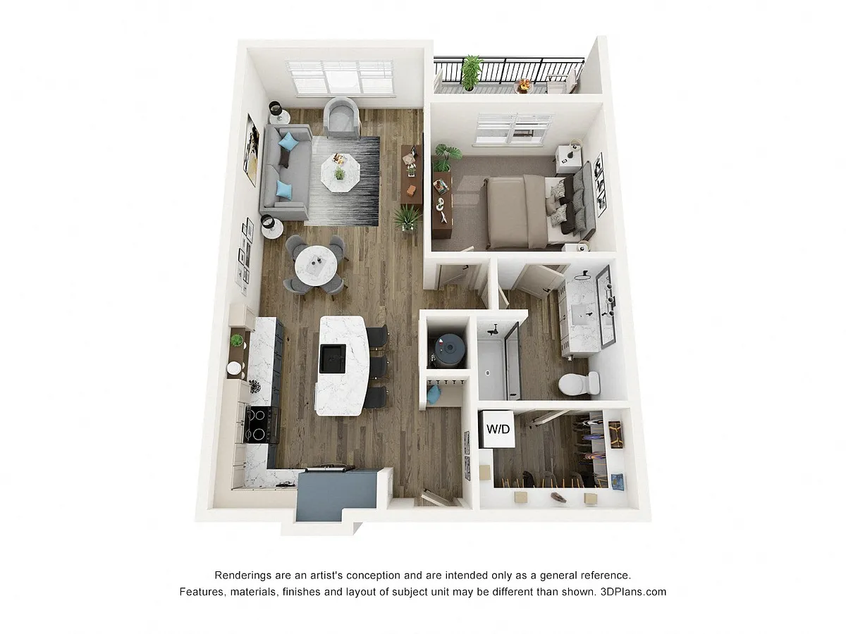 Floor plan A1G