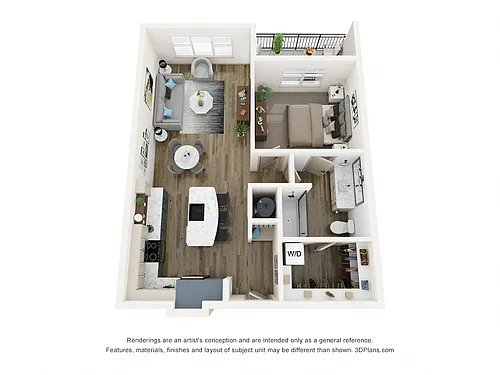 Floor plan A1G