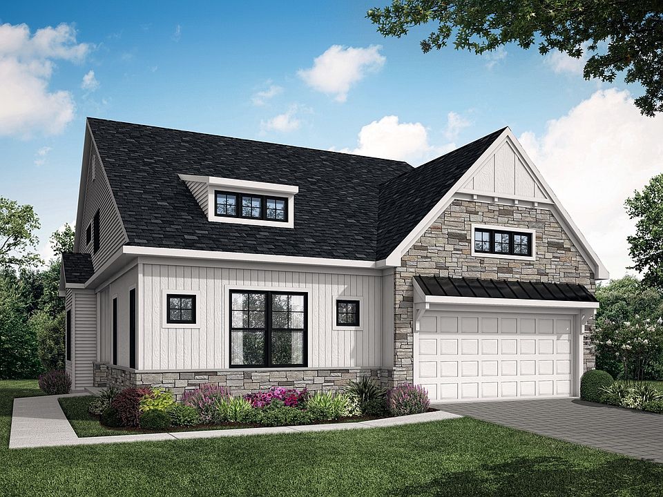 Front Elevation of the Hensley II Model from Garman Builders