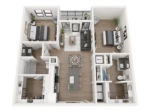 Floor plan B2B