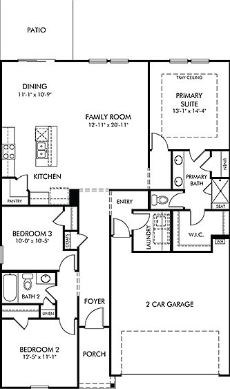 Buchanan - Cypress Ridge - The Boardwalk Series by Meritage Homes | Zillow