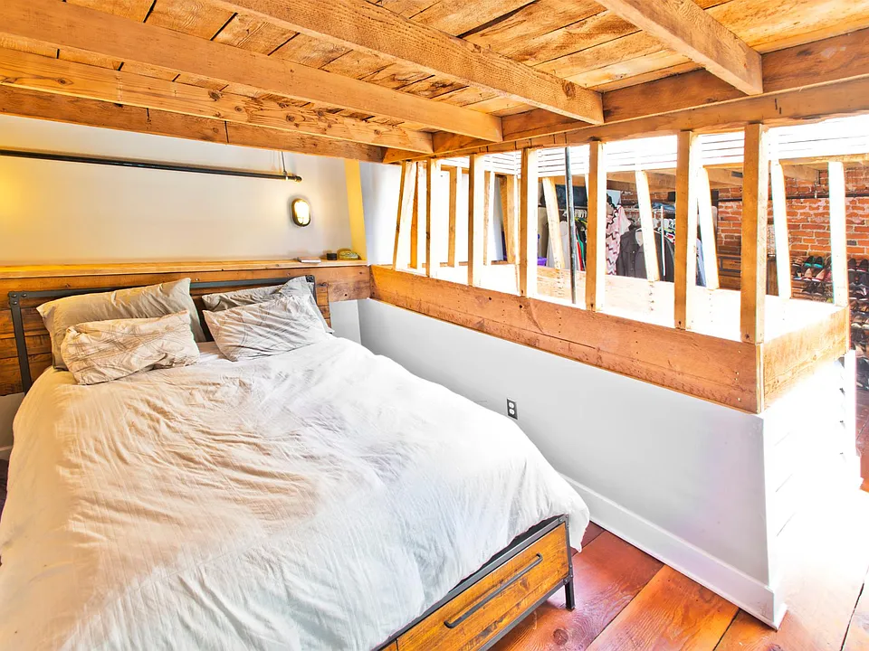 Loft area.