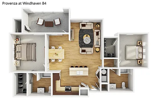 Floor plan B4