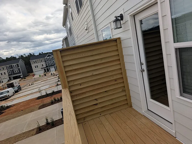 The balcony