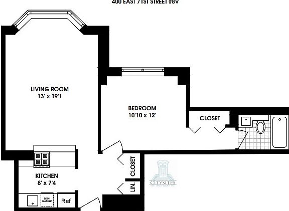 2nd image of 400 E 71st St APT 8V
