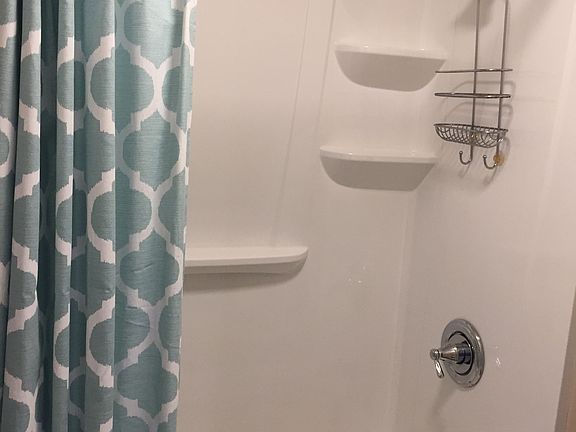 Second floor full bathroom, shower