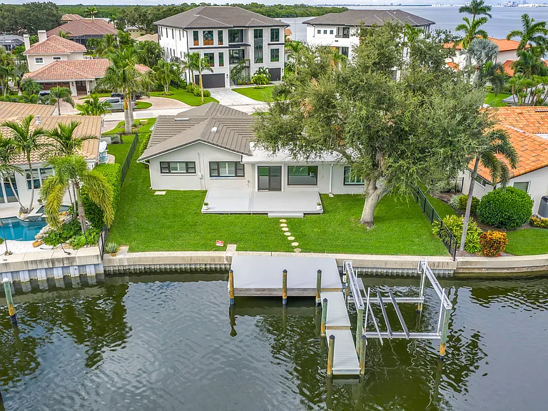 Aerial Back of Home