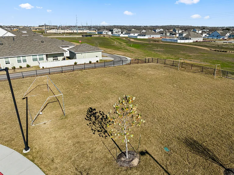 Games field is part of the community center area.