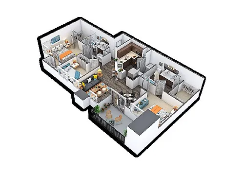 Floor plan C1