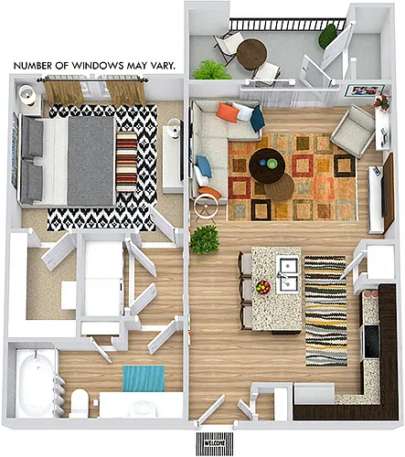 Floor plan Frio