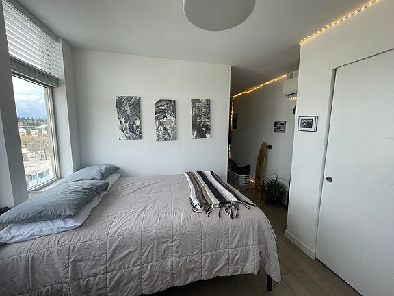 Master bedroom and hallway