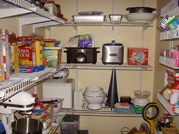 Walk-in Pantry in Kitchen