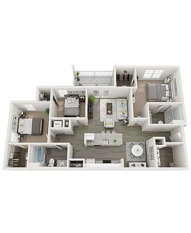 Floor plan C-1