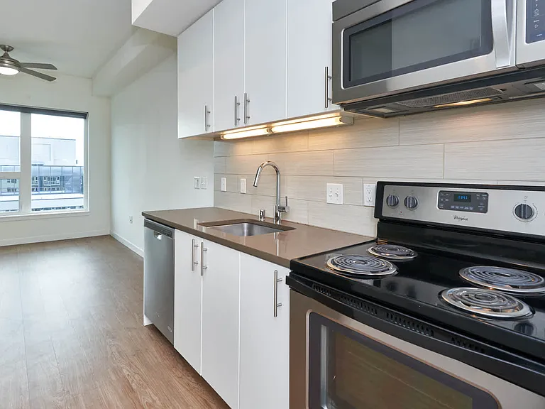 Kitchen with Stainless Steel Appliances